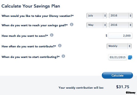 Example of estimating how much to save