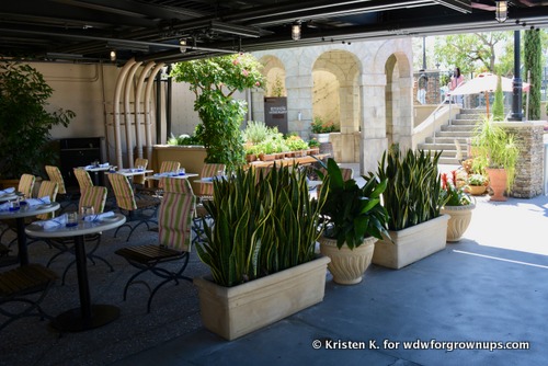 Outdoor Seating Is Hidden Beneath The Bridge