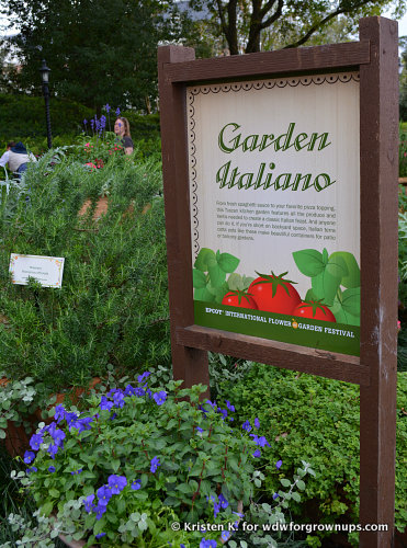 Garden Italiano At Epcot's Italy Pavilion