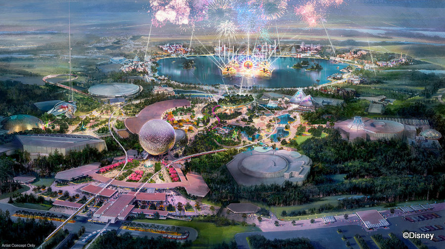 Epcot Reimagined Concept Art