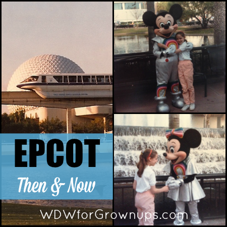EPCOT's Future World Then & Now
