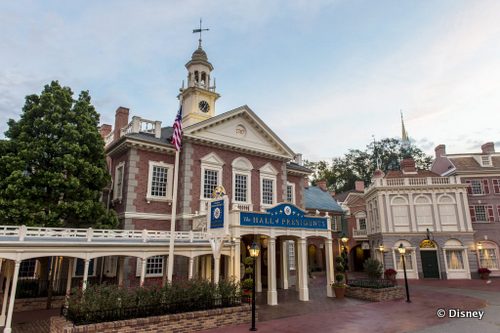 An Afternoon Retreat At The Hall of Presidents