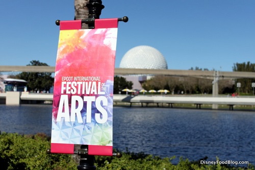 2021 Epcot Festival of the Arts begins January 8th