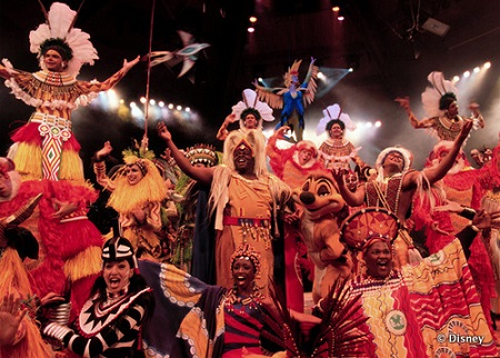 Sit back, relax, and enjoy the Festival of The Lion King