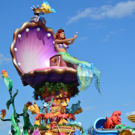 Ariel Holds Court Above a Symphony Of Aquatic Life
