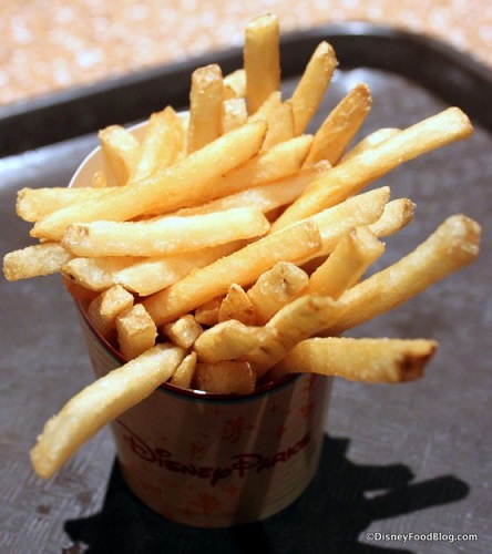 French fries are a go-to salty snack!