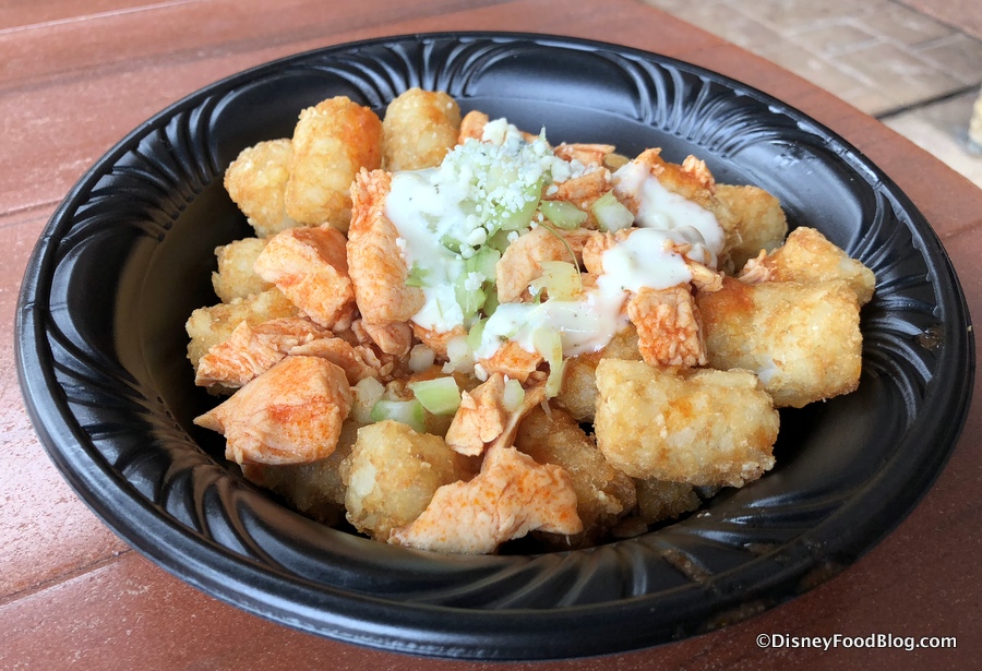 Loaded Buffalo Chicken Tots