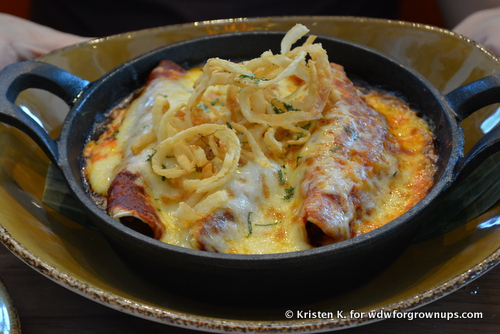 Red Chile Chicken Enchiladas