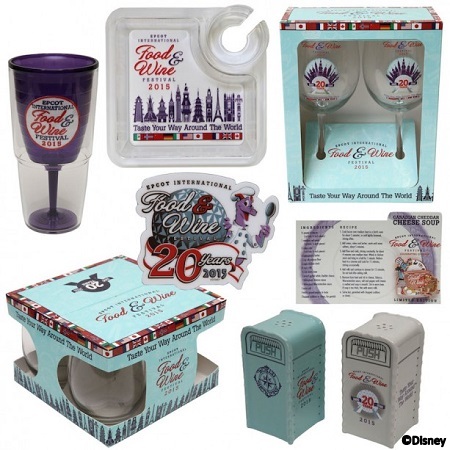 Food and Wine Festival merchandise