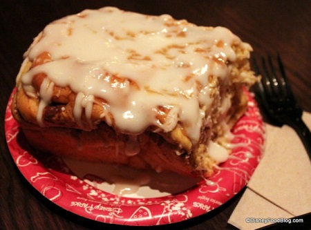 This cinnamon roll is perfect for sharing