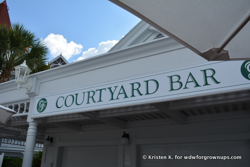 The Grand Floridian Courtyard Bar