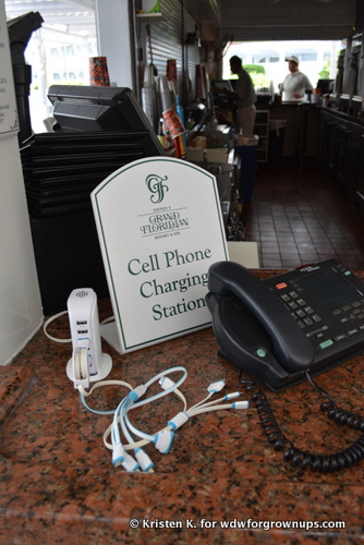 House Phone and Charging Station
