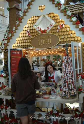 Gingerbread Sale Window