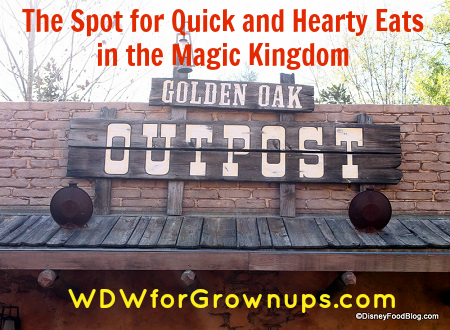 Stop by the Golden Oak Outpost for good food!