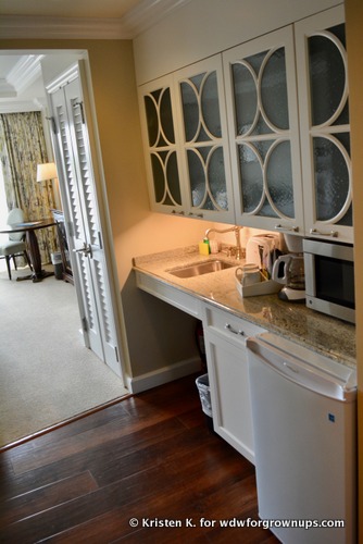 Grand Floridian Deluxe Studio Kitchenette