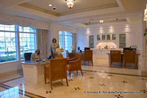 The Grand Floridian Villas Have A Lobby Concierge
