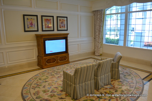 Kids Can Watch Disney Shows In The Lobby