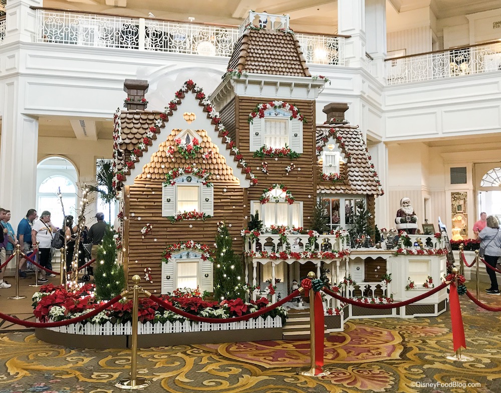 2018 Grand Floridian Gingerbread House