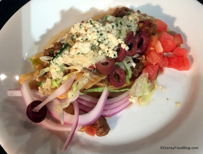 Loaded Vegan Greek "Nachos"