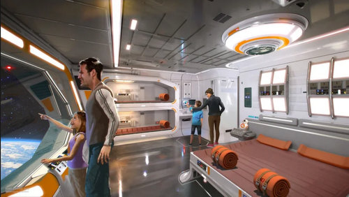 Cabins Sleep Up To Five Guests Concept Art