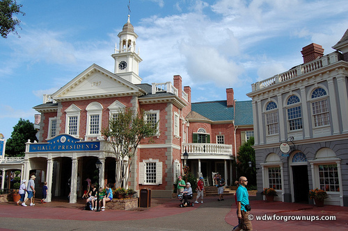 The Hall of Presidents in Liberty Square