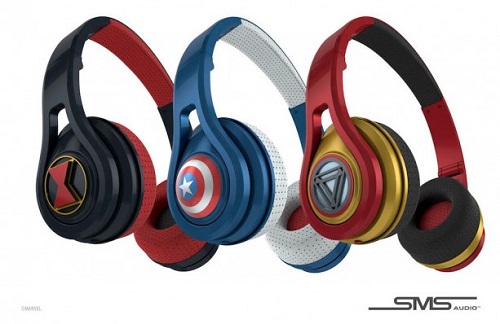 SMS Audio debuts Marvel Avengers headphones