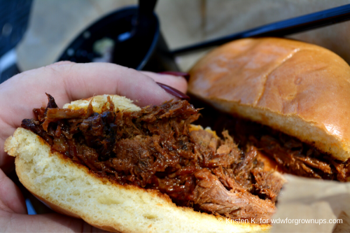Brisket Sandwich Cross Section