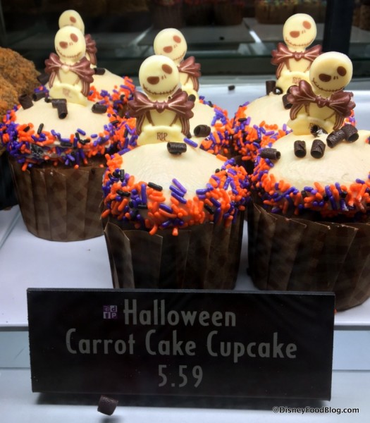 Halloween Carrot Cake Cupcakes
