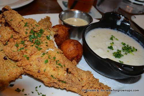 Fried Catfish With Grits