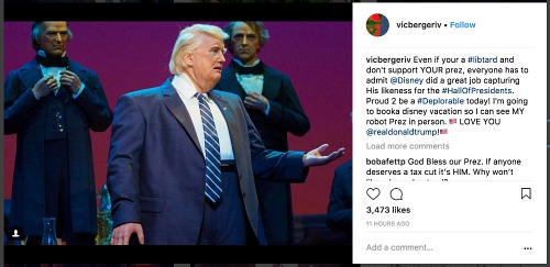 Instagram #HallOfPresidents