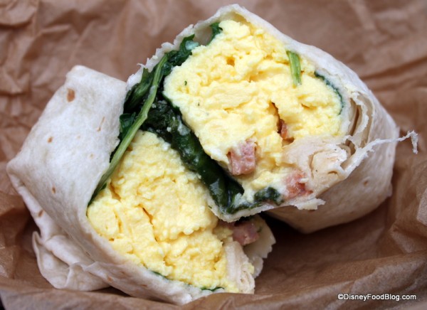 Hot Breakfast Wrap