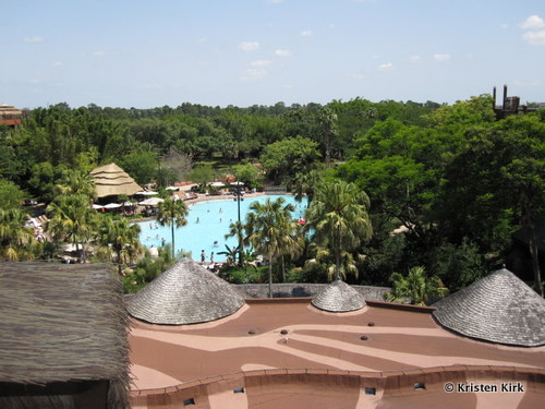 View from DVC Villa at Animal Kingdom Lodge