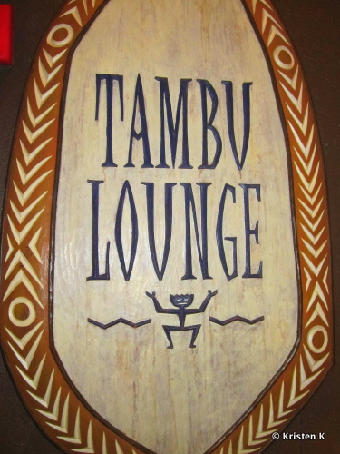 First Stop on my Monorail Crawl the Tambu Lounge