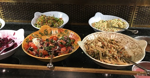 Options on the salad bar