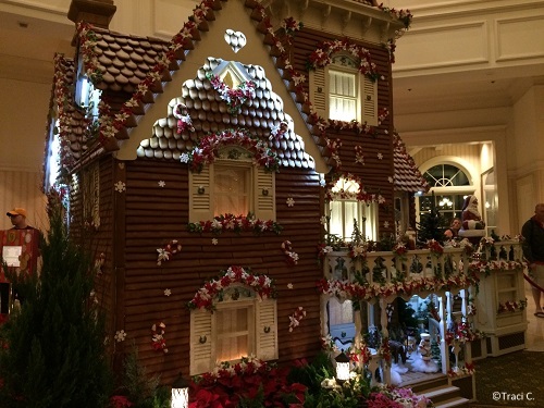 Gingerbread house at Disney's Grand Floridian Resort & Spa
