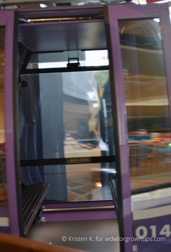 Inside A Skyliner Gondola