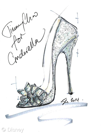 Jimmy Choo's design is fit for a princess