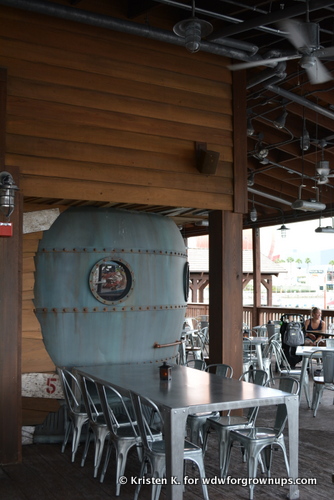The Diving Bell Seen From Waterside Patio