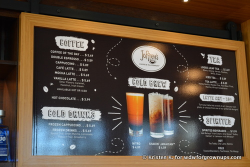 Jofferys Menu Board
