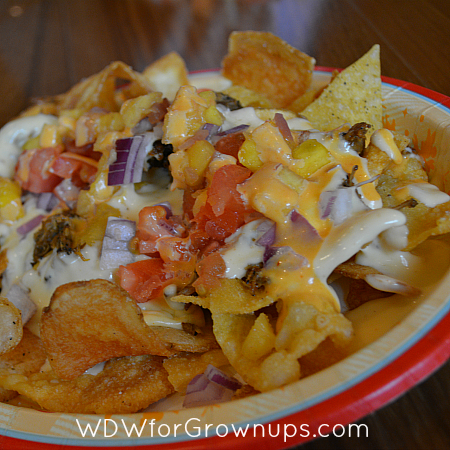 Capt. Cook's Pulled Pork Nachos