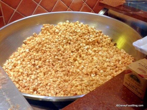 Homemade caramel corn from Karamelle-Kuche