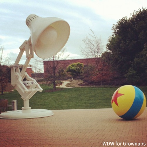 Iconic Pixar Lamp and Ball