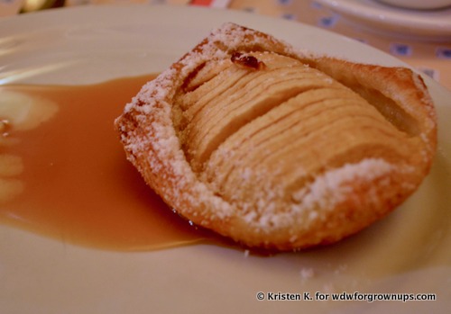 Tarte Aux Pommes With Caramel Sauce