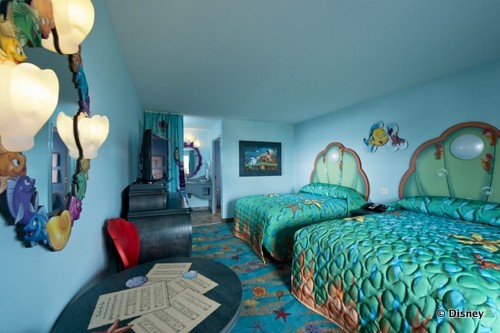 art of animation little mermaid room 2021