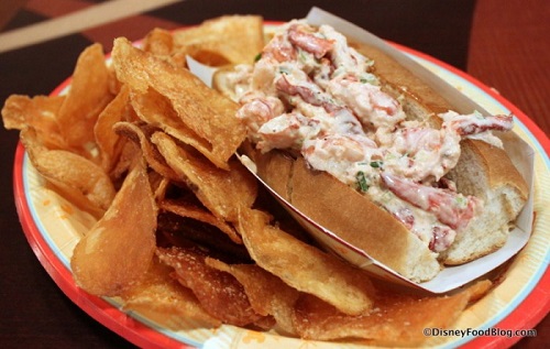 Lobster Roll at Contempo Cafe