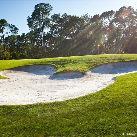 Tee of at one of the Disney World golf courses