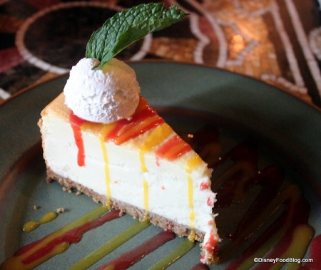 Save room for New York Cheesecake for dessert