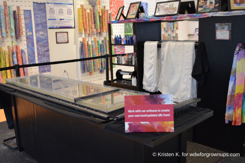 Scarf Marbling Table
