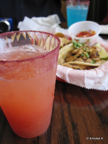 Handcrafted Margarita and Tacos