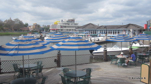 Bar Seating on the Docks